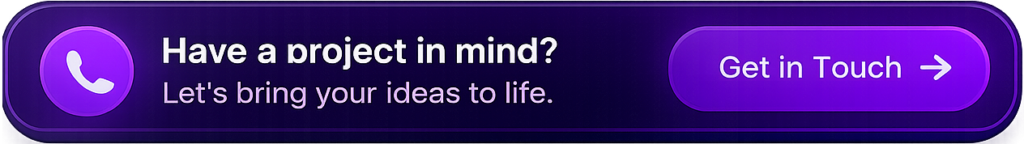 have a project in mind button